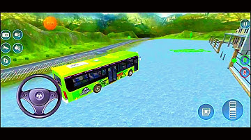 Offroad Bus Game| Bus Driving Gameplay| Bus Driving Simulator 2023| IDBS Bus Game Gameplay| Gaming