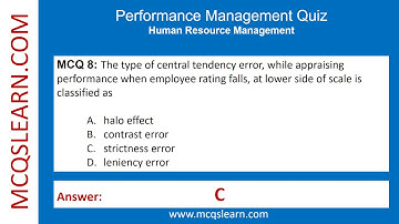 Performance Management Quiz Questions Answers PDF | Performance Management Quiz | Class 9-12 Notes