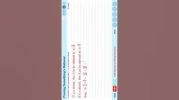 Proof by Deduction - Proving Something