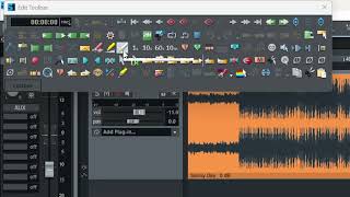 Magix Samplitude: Samplitude Manual: Toolbar Docking and Workspace