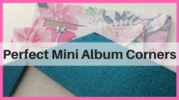 Perfect Corners for Mini Albums Easy DIY tool
