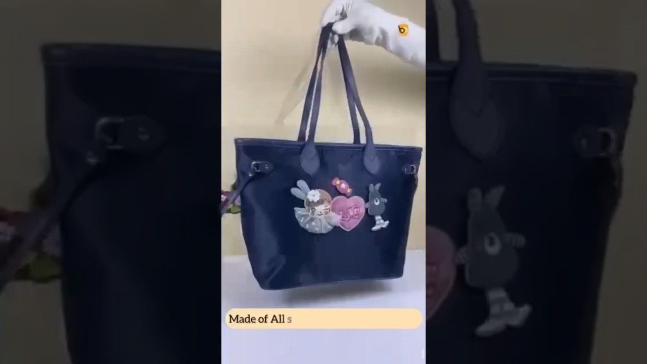 Hop into style with B'CODE's adorable Bunny Tote Bag!  