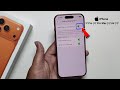 How To Allow Calls On Other Devices On iPhone 17 Series