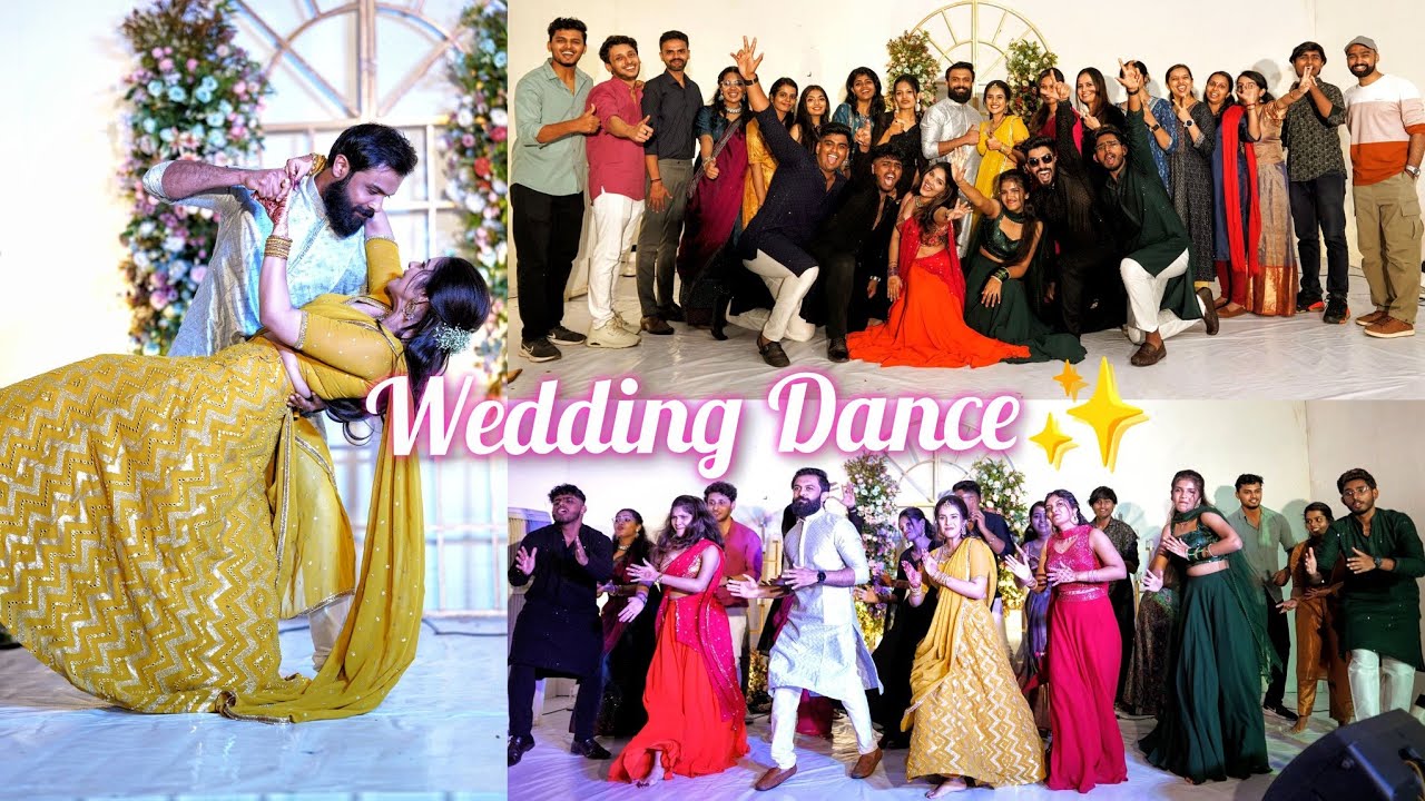 WEDDING DANCE 💃🏻🎉| Kerala wedding | Sayush | Cousins dance | Couple dance