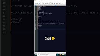 CSS HEIGHT AND WIDTH PROPERTIES #bussinessmotivation #usinghtml #coding #python #websitecreator