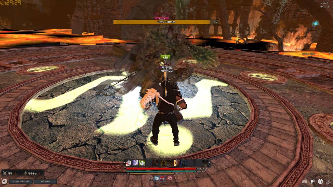 [Vindictus] Battle Pillar Karok Einrach Crom Cruach Unarmed Combat No-hit