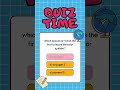 Can you answer these questions? #shorts #quiz