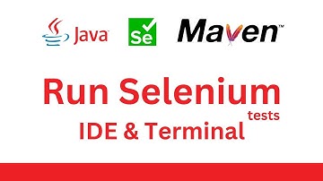 Run Selenium Java tests from command line & IntelliJ IDEA  [Java automation]