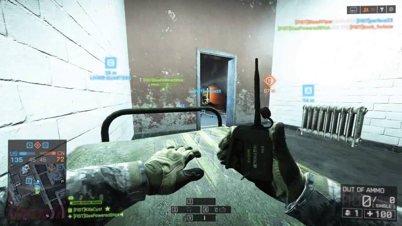 Armored Fist Claymore/C4 Trap