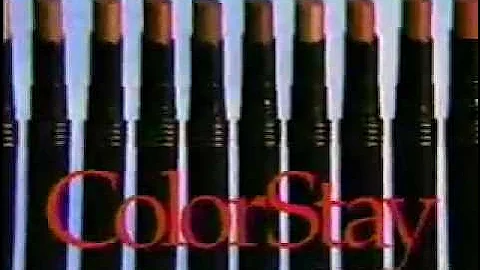 Revlon ColorStay Lipcolor Commercial with Cindy Cr...