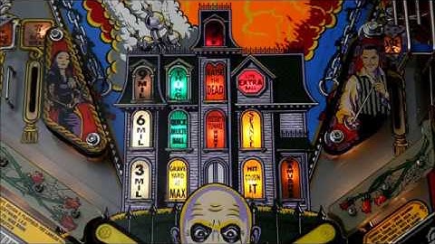 Addams Family Pinball Game Light Flicker Problem