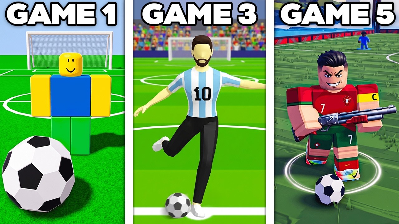 I Tested Roblox Soccer Games..
