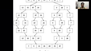 Merge sort algorithm implementation in Java