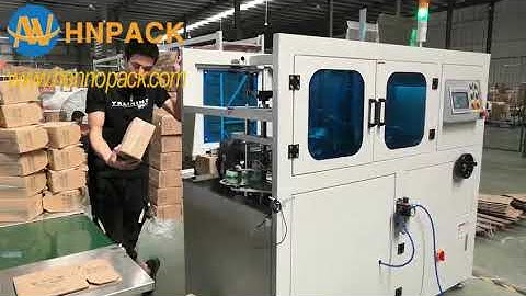 high speed small Courier E-commerce box carton case erector