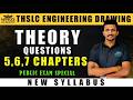 ENGINEERING DRAWING | THSLC | 5,6,7 CHAPTERS THEORY QUESTIONS | WINGS ACADEMY
