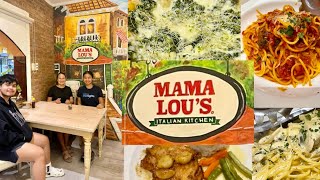 Mama Lou’s Italian Kitchen Dining Experience ||  BF Homes || Let’s explore & dine!