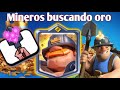 Mineros Buscando Oro y Nuevo Emote - Clash Royale.