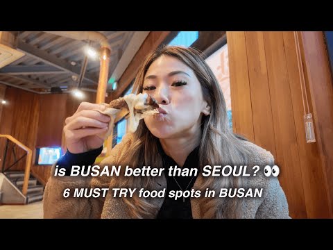 the BEST FOOD in BUSAN, SOUTH KOREA! | Food Tour