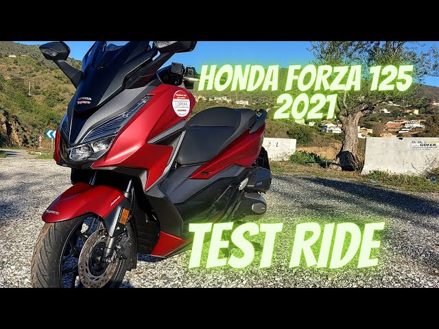 2021 Honda Forza 125 Revealed, Gets HSTC