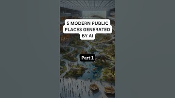 Public Places created by AI! #architecture #ai
