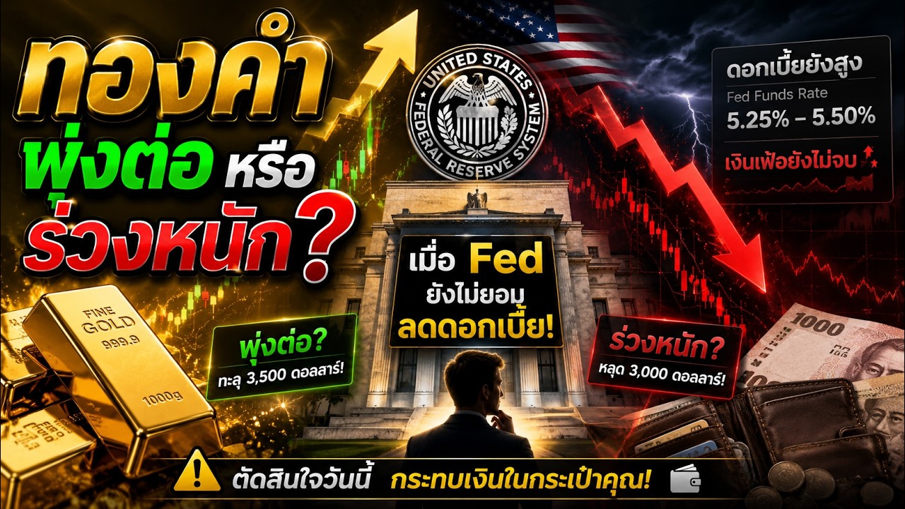 Fed 2026 จะลดดอกเบี้ยไหม? เจาะตัวเลขจ้างงานล่าสุด พร้อมวิเคราะห์ราคาทองคำ