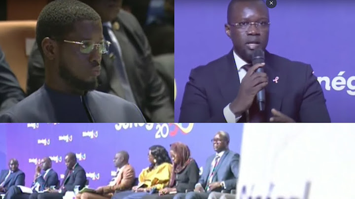 Intégralité discours wolof du PM Ousmane Sonko lors lancement de la vision Sénég