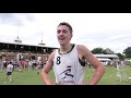 2020 Ballarat Gift - 400m Backmarkers and interview with Patrick Martin