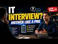 How to Answer Common IT Support Interview Questions (With Live Demo)