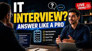 How to Answer Common IT Support Interview Questions (With Live Demo)