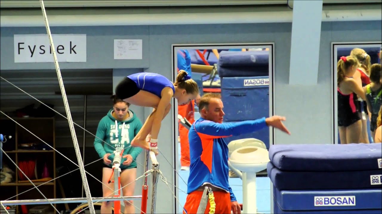 Eva Caris, Turning Spirit/Turnz Amsterdam, tijdens de training