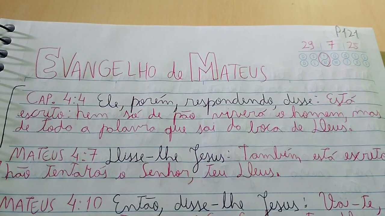 Decorando Escrituras Sagradas (parte 1) 📖✝️