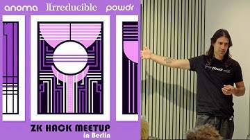 Leo Alt of powdr labs @ ZK Hack Meetup in Berlin, 24 Apr 2025
