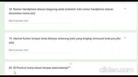 PETUNJUK PENGISIAN ANGKET TRACER STUDY UIN AR-RANIRY BANDA ACEH 2024