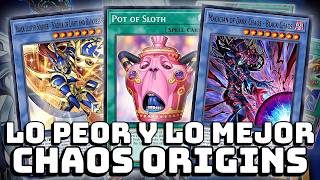 😱ESTO DEBES CONSEGUIR de CHAOS ORIGINS Yugioh 2026🔥