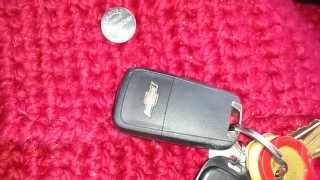 Replace Battery in Chevrolet Remote Key Fob (Volt, Sonic, Cruze, Spark, Malibu and Other Models)