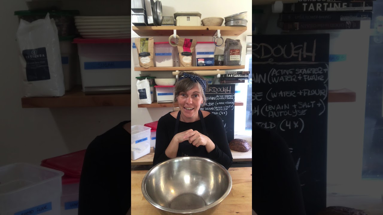 The Gourmandise School Bread Camp Day 6: PART 1 Sourdough Bread