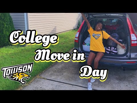 COLLEGE MOVE IN VLOG | TOWSON UNIVERSITY (Freshman)