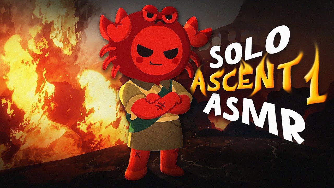 ASCENT 1 SOLO PEAK RUN, BUT IN ASMR 🥶
