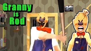 Scream Granny Ice Mod - Full Gameplay - Granny is Rod (Granny Mod) screenshot 5