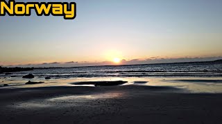 Sunset In Sandestranden, Randaberg Norway Dji Osmo Pocket