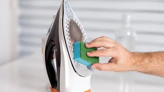 3 ways to clean the burnt surface of the electric iron
