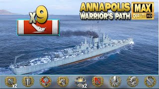 тяжелый крейсер Аннаполис: абсолютное господство - World of Warships