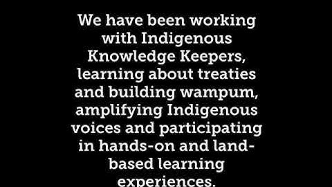 LKDSB Indigenous Education 2020: Building Relationships