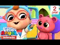 Dokter Kecil Periksa Kesehatan | Little Angel Bahasa Indonesia | Kartun dan Lagu Anak