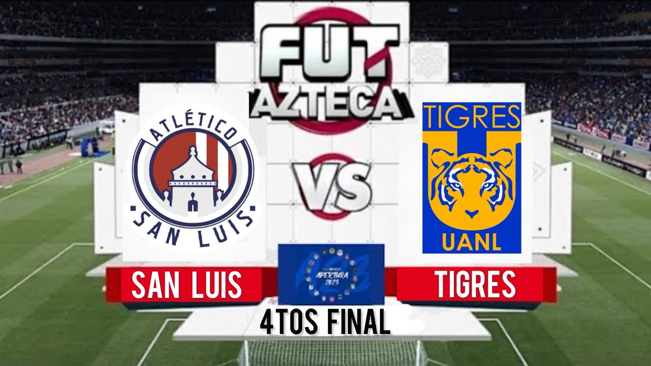 San Luis vs Tigres EN VIVO | 4tos Final IDA | Liga Mx Apertura 2024 ...