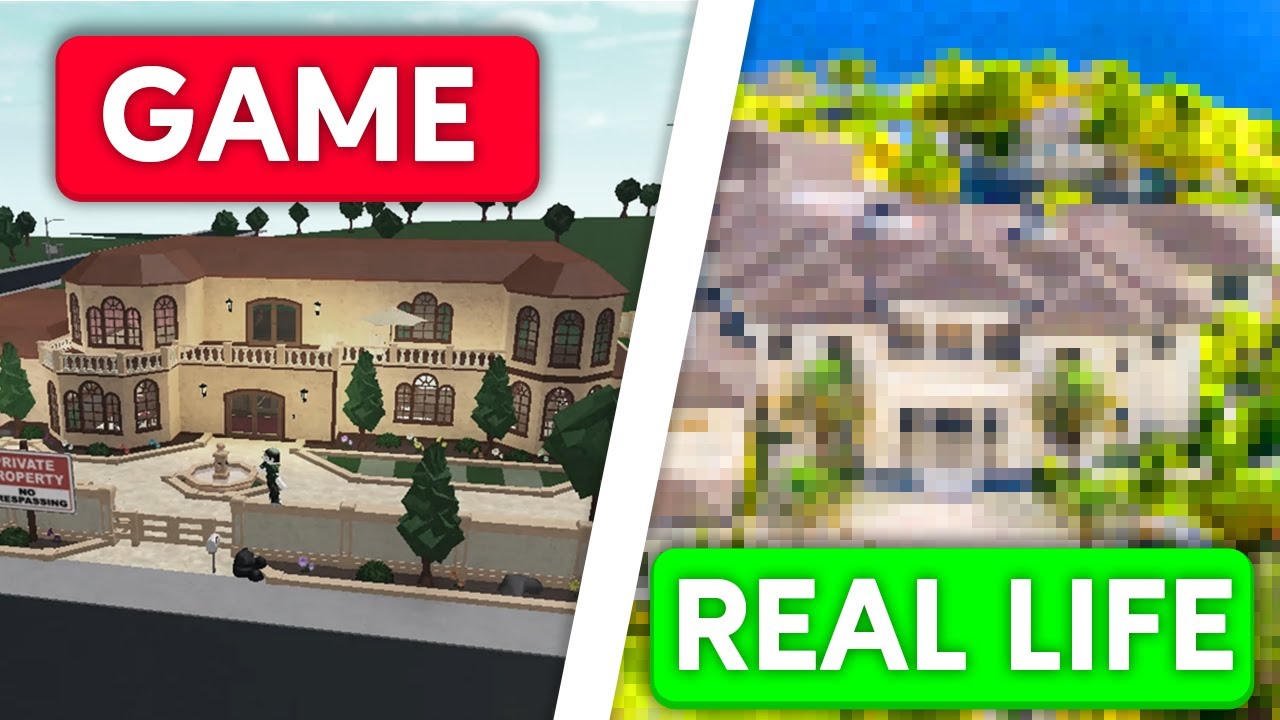 to Bloxburg, but in REAL LIFE! YouTube