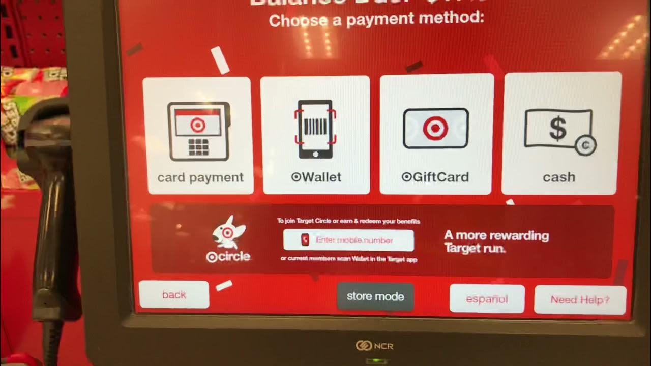 Target Self Checkout By NCR YouTube