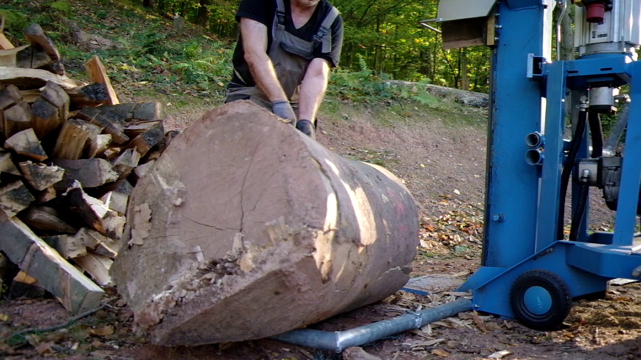 Güde 13 Tonnen Holzspalter DHH 1100/13 TEZ über dem Limit