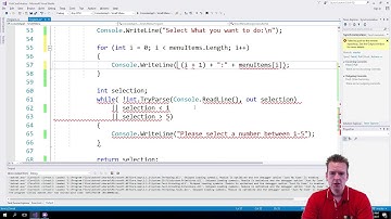 C# Basics with NET Core | S1P55 | More on strings and the $ operator