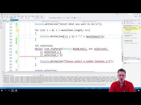 C# Basics with NET Core | S1P55 | More on strings and the $ operator